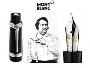 Honoré de Balzac pluma estilográfica Montblanc