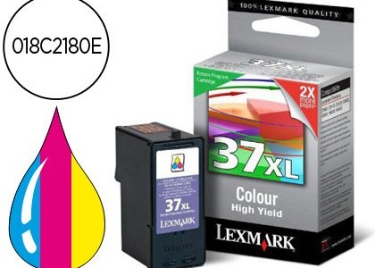 Cartucho para Lexmark N37XL de Color